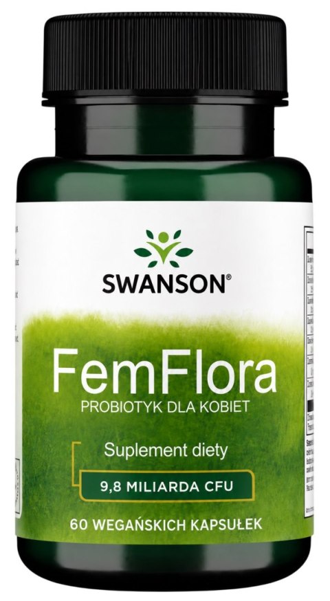 SWANSON FemFlora - probiotyk dla kobiet 60kaps.