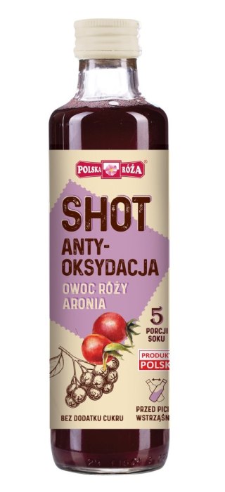 Shot antyoksydacja 250ml POLSKA RÓŻA