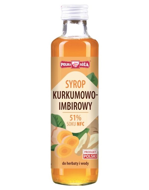 Syrop kurkumowo-imbirowy 250ml POLSKA RÓŻA