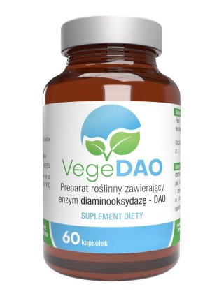 VegeDAO enzym diaminooksydaza 200mU, 60kaps.