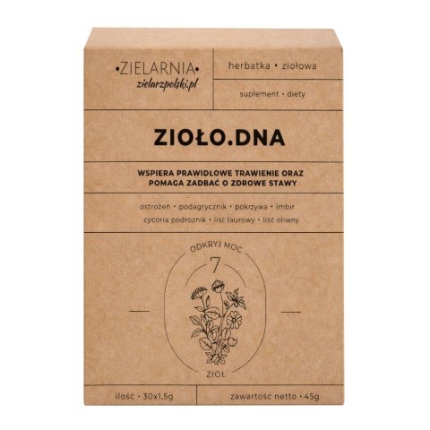 ZIOŁO.DNA Fix 30x1,5g - wsparcie trawienia i stawów ZIELARZPOLSKI.PL