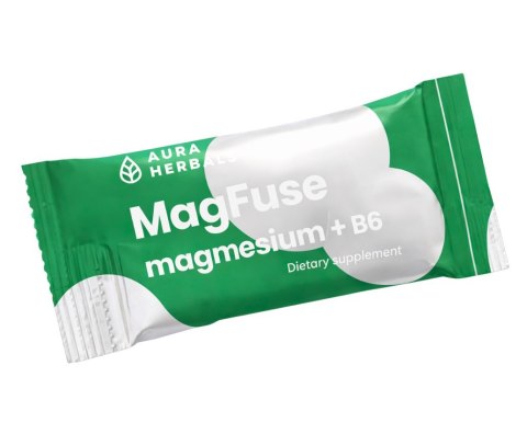 AURA HERBALS MagFuse magnez + B6 30 saszetek