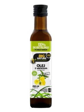 BIG NATURE Olej z wiesiołka tłoczony na zimno 250ml