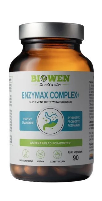 BIOWEN Enzymax Complex (enzymy trawienne) 90 kaps.