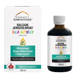 Balsam Jerozolimski dla dzieci 200ml PRODUKTY BONIFRATERSKIE