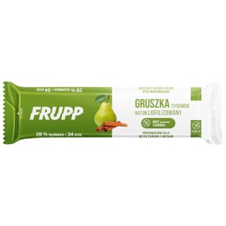 Baton liofilizowany FRUPP gruszka-cynamon bezglutenowy 10g CELIKO