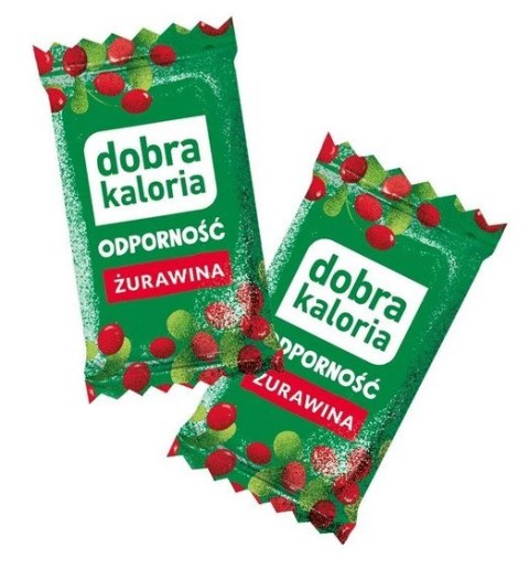 DOBRA KALORIA Mini batoniki ODPORNOŚĆ żurawina + wit. C, E, acerola 6x17g KUBARA
