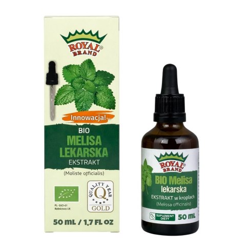 Ekstrakt z Melisy lekarskiej BIO 50ml ROYAL BRAND