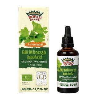 Ekstrakt z Miłorzębu japońskiego BIO 50ml ROYAL BRAND