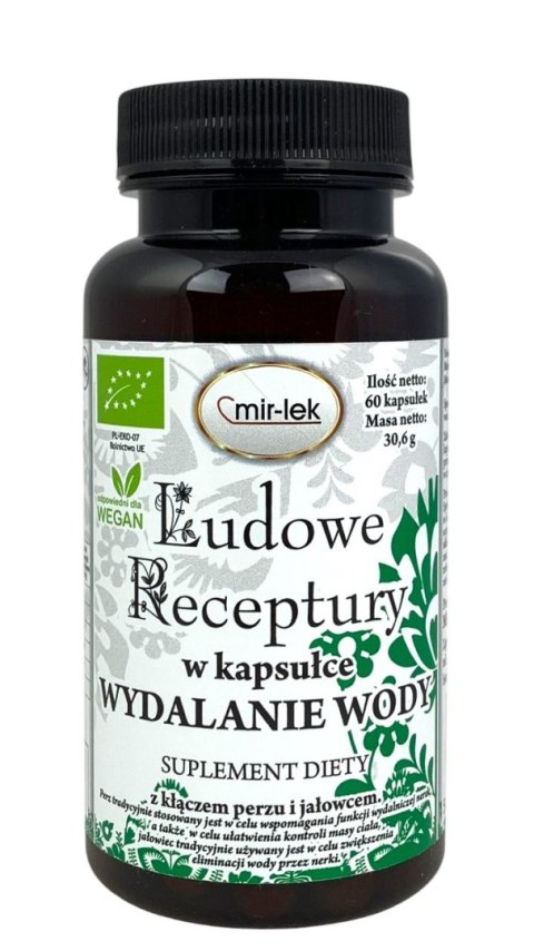 LUDOWE RECEPTURY wydalanie wody BIO 60 kapsułek MIR-LEK