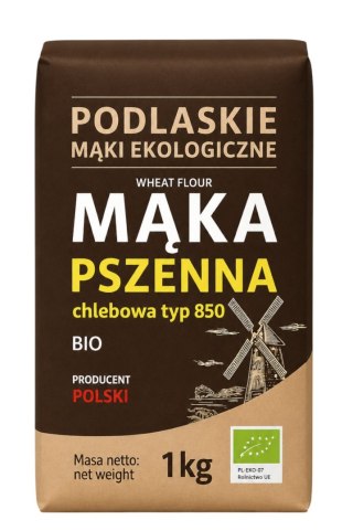 Mąka pszenna chlebowa typ 850 BIO 1kg BIOLIFE - PODLASKIE EKOLOGICZNE