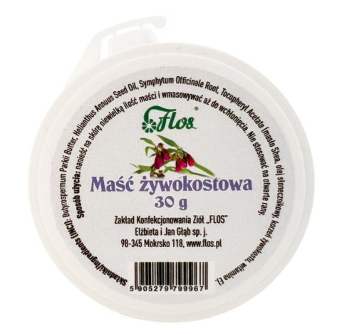Maść żywokostowa 30g FLOS