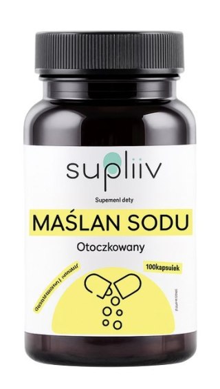 Maślan sodu 425mg, 100kaps. SUPLIIV