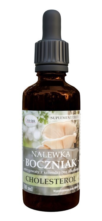 Nalewka boczniak ostrygowaty z kolendrą - cholesterol 50ml MIR-LEK