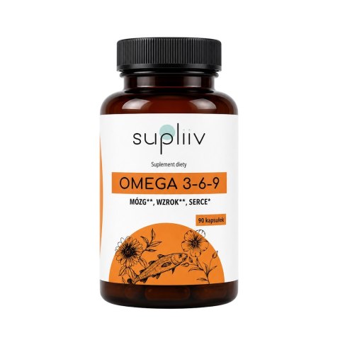 Omega 3-6-9, 90kaps. SUPLIIV
