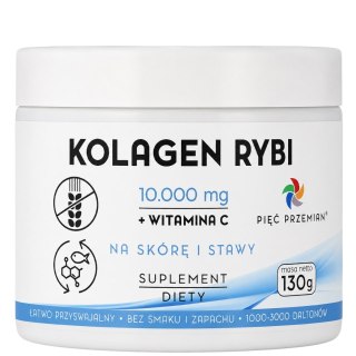 PIĘĆ PRZEMIAN Kolagen rybi + witamina C 130g