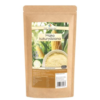 PIĘĆ PRZEMIAN Mąka kukurydziana bezglutenowa 500g