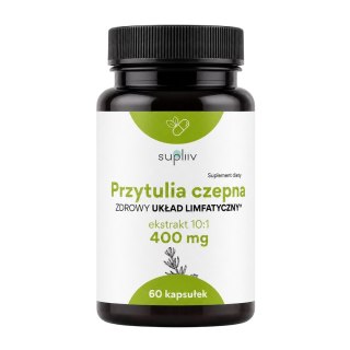 Przytulia czepna ekstrakt 400mg, 60 kaps. SUPLIIV