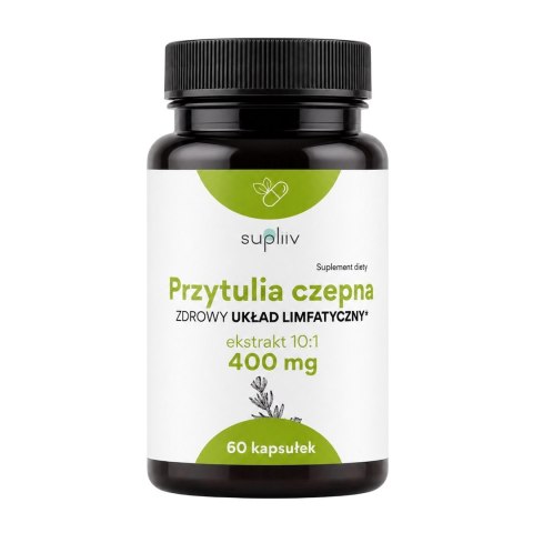 Przytulia czepna ekstrakt 400mg, 60 kaps. SUPLIIV
