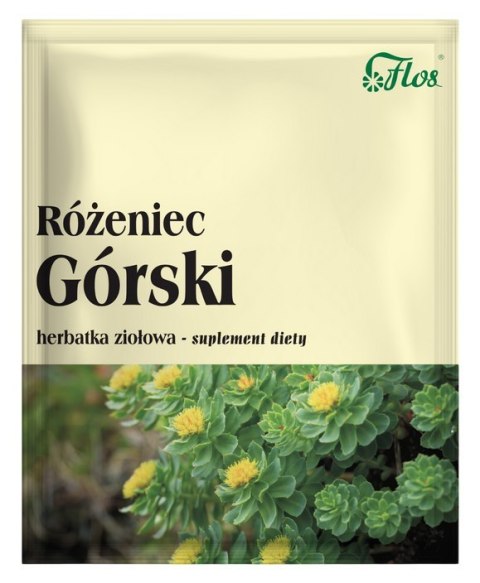 Różeniec górski korzeń rozdrobniony 25g FLOS