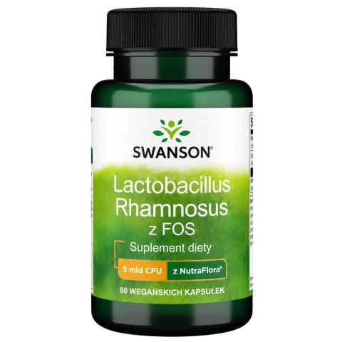 SWANSON Lactobacillus Rhamnosus z FOS 60vdrcaps.