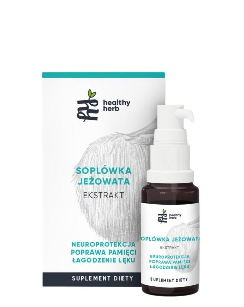 Soplówka jeżowata ekstrakt 30ml HEALTHY HERB