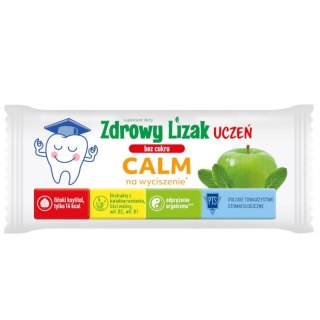 Zdrowy lizak Uczeń bez cukru Calm na wyciszenie jabłko-mięta 1 szt. STARPHARMA