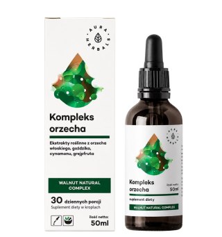 AURA HERBALS Kompleks orzecha - Walnut natural complex - krople 50ml