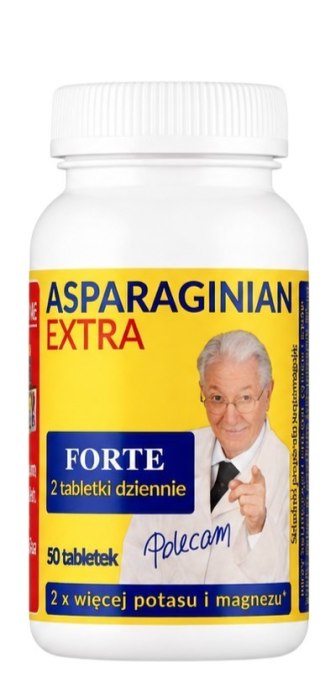Asparaginian Extra Forte 50 tabl. UNIPHAR