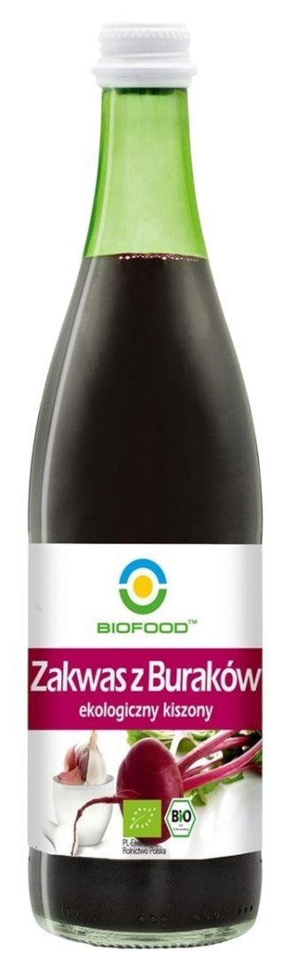 BIOFOOD Zakwas z buraków kiszonych BIO 500ml