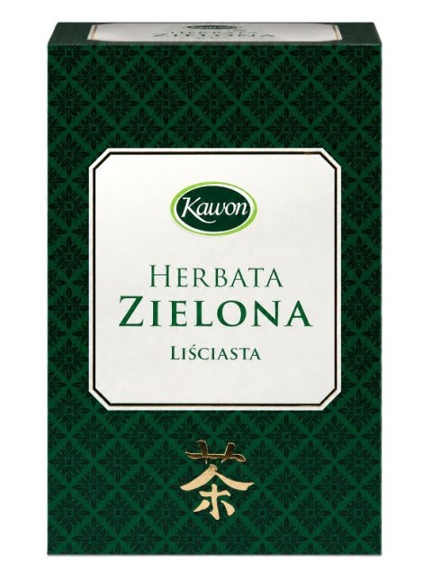 Herbata zielona liściasta 80g KAWON