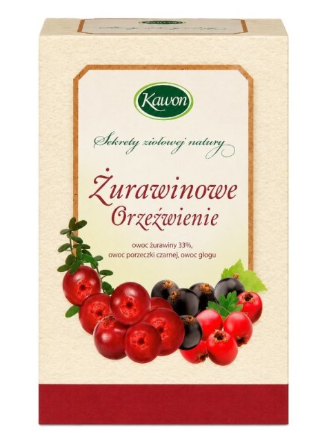 Herbatka Żurawinowe Orzeźwienie fix 20*3g KAWON