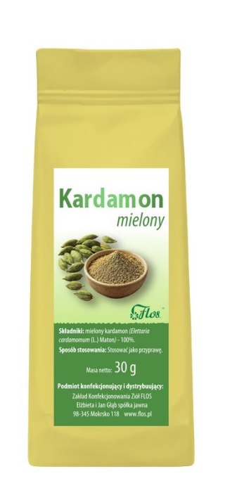 Kardamon mielony 30g FLOS