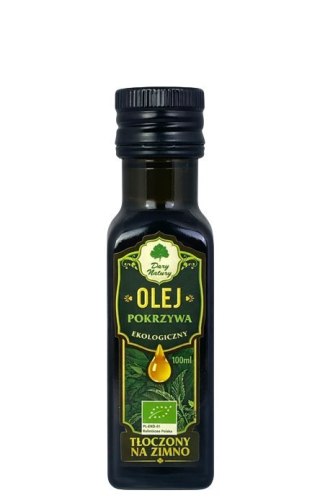 Olej z nasion pokrzywy tłoczony na zimno BIO 100ml DARY NATURY