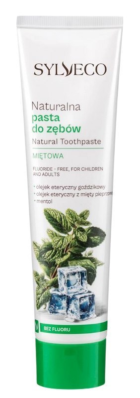 Pasta do zębów miętowa bez fluoru 100ml SYLVECO