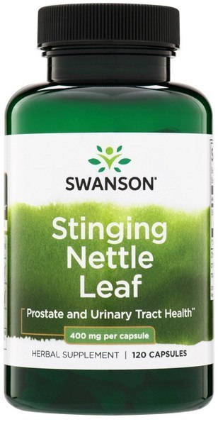 SWANSON Pokrzywa liść 400mg, 120 kaps.