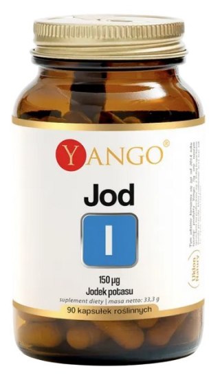 YANGO Jod - jodek potasu 150mcg, 90 kaps.