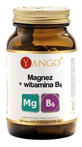 YANGO Magnez + witamina B6 90 kaps.