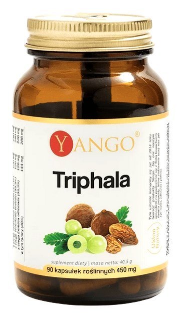 YANGO Triphala ekstrakt 360mg, 90 kaps.