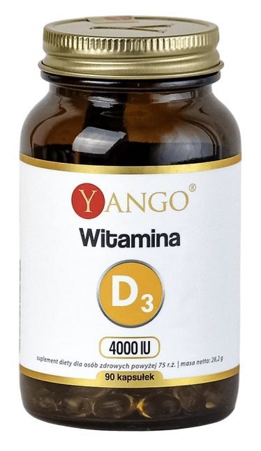 YANGO Witamina D3 4000 IU - 90 kaps.