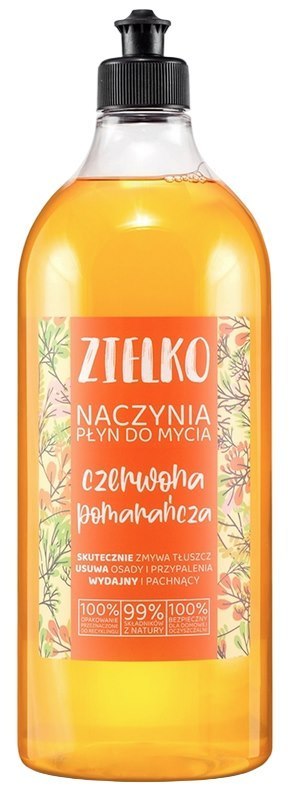ZIELKO NACZYNIA Płyn do mycia Czerwona Pomarańcza 1000ml