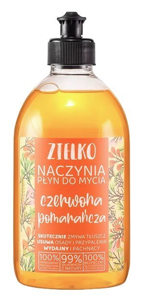 ZIELKO NACZYNIA Płyn do mycia Czerwona Pomarańcza 500ml