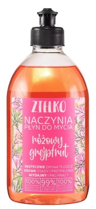 ZIELKO NACZYNIA Płyn do mycia Różowy Grejpfrut 500ml