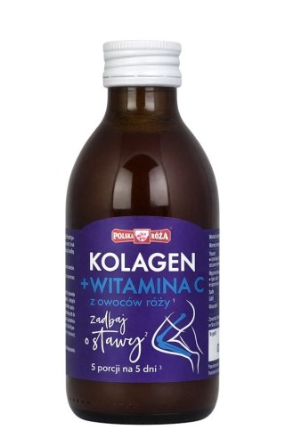 Zadbaj o stawy kolagen + witamina C napój 250ml POLSKA RÓŻA