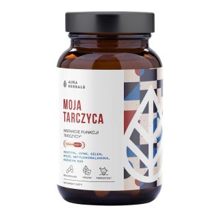AURA HERBALS Moja tarczyca - wsparcie funkcji tarczycy 60 veg. kaps.