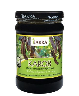 BAKRA Karob melasa z Chleba Świętojańskiego 370g (słoik)