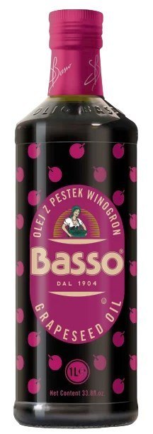 BASSO Olej z pestek winogron 1 L