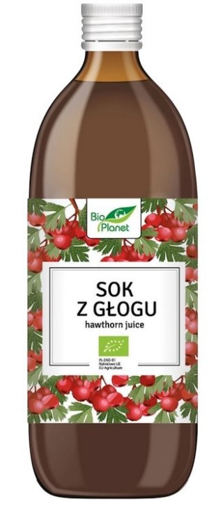 BIO PLANET Sok z Głogu BIO 500ml