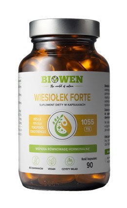 BIOWEN Wiesiołek forte 1055mg, 90 kaps.