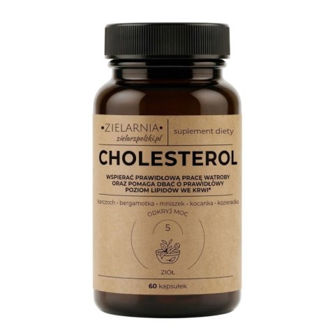 CHOLESTEROL 60 kaps. ZIELARZPOLSKI.PL